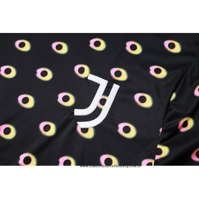 Chandal del Juventus 24-25 Manga Corta Negro - Pantalon Corto